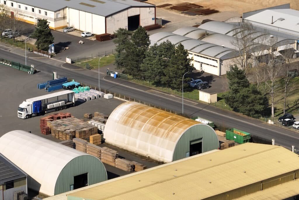 aerial view of goods warehouses and logistics cent 2026 03 16 04 26 28 utc
