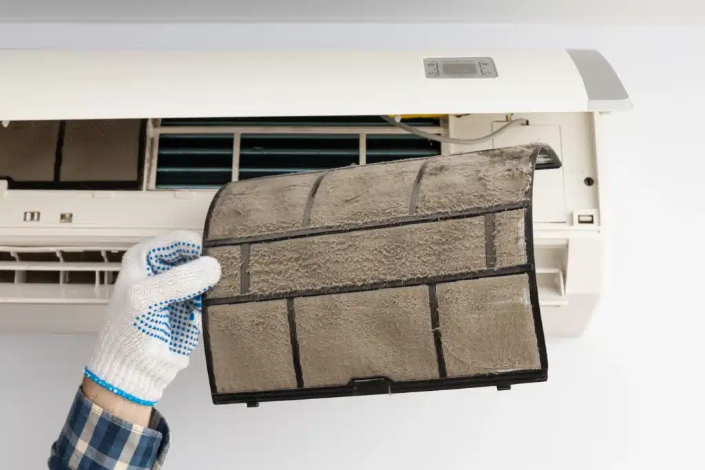 air conditioning maintenance with dirty filter cle 2026 03 24 23 11 59 utc