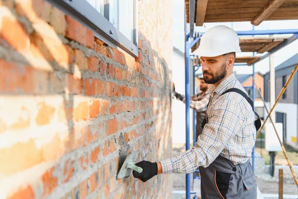 bricklayer applying mortar to wall on construction 2026 01 11 10 45 16 utc (1)