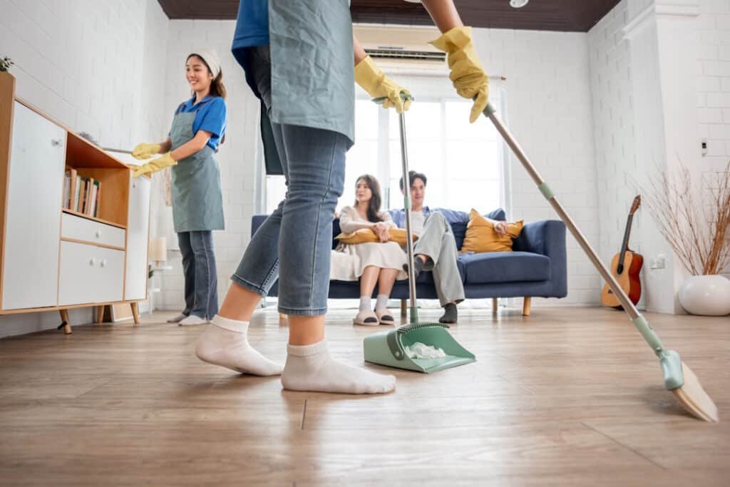 cleaning service employees working at home for cli 2026 01 09 07 37 54 utc