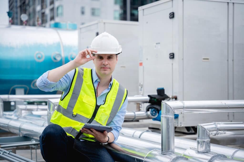 engineers is checking the air conditioning cooling 2026 01 09 00 25 35 utc