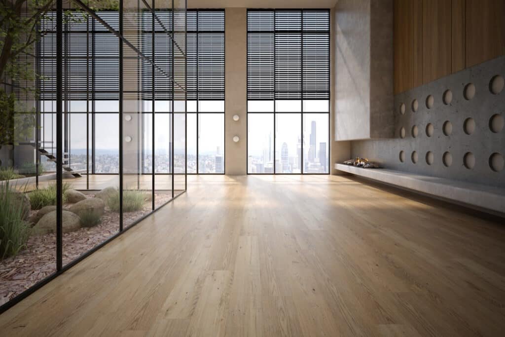 modern style conceptual interior empty room 3 d illustration