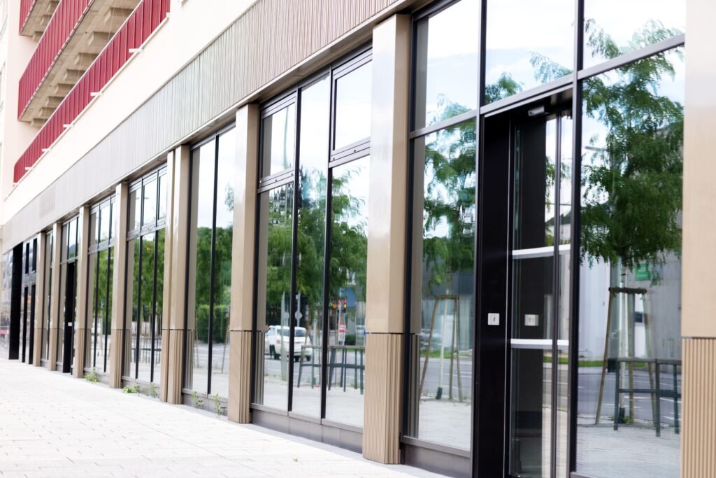 the glass facade of the ground floor building in t 2026 03 25 00 00 42 utc (1)
