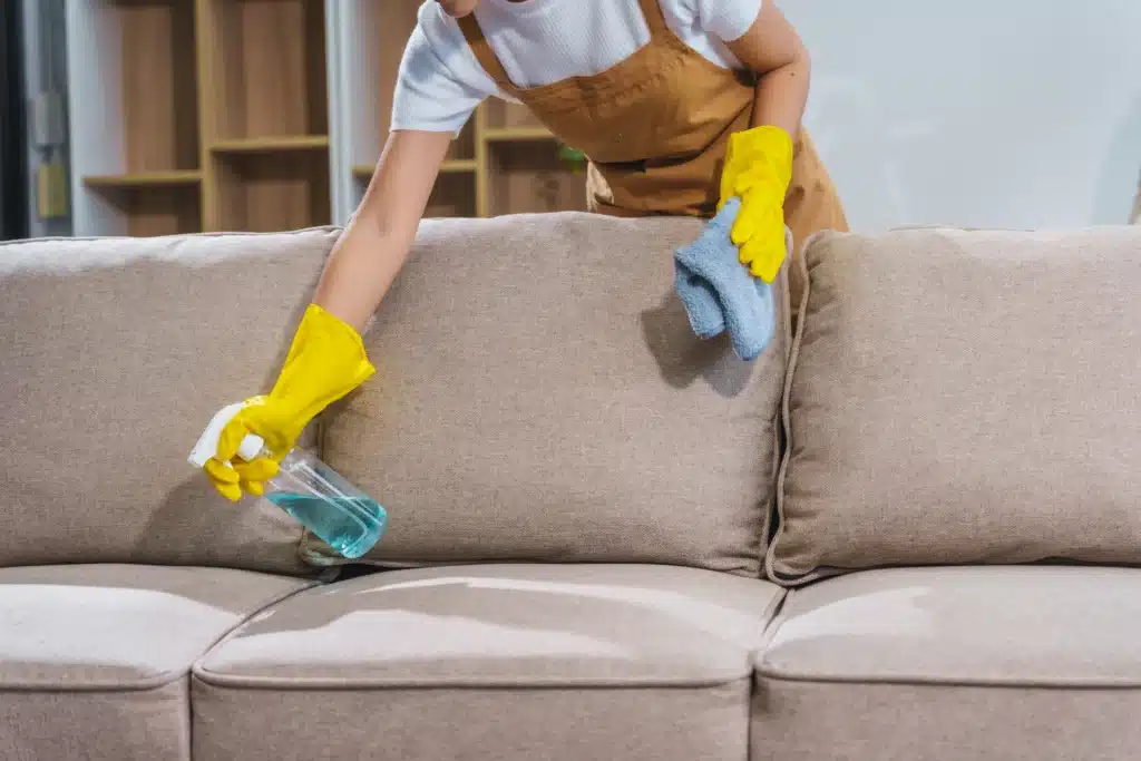 two asian housekeepers wearing aprons and rubber 2026 01 08 06 40 14 utc