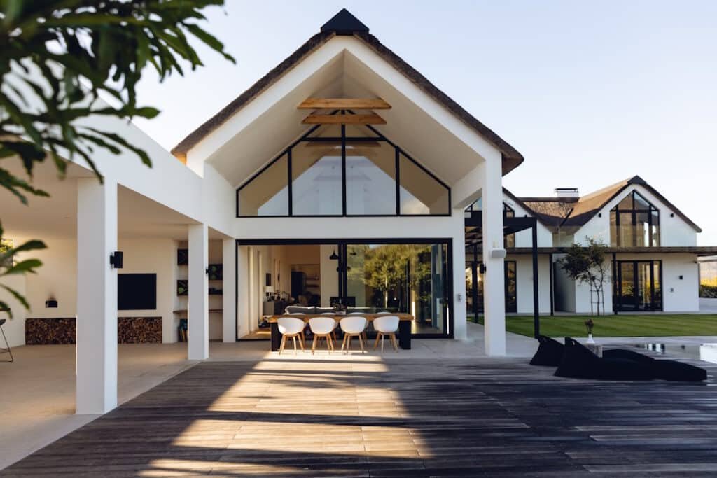 view of luxurious modern house exterior with dinin 2026 03 25 04 59 58 utc